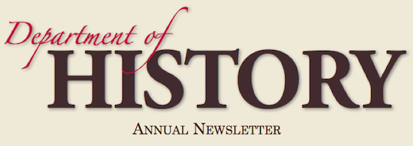 Department of History Newsletter