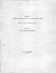 Report of the Federal Work Projects at the St. Cloud Teachers College (Sept. 27, 1934 to June 15, 1935)