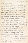 Letter, Virginia Brainard to Nellie Brainard [November 1, 1942] by Virginia Brainard