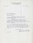 Letter, George Selke to Dudley Brainard [January 23, 1943] by George Selke
