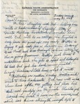 Letter, Dudley Brainard to Virginia Brainard [May 22, 1949] by Dudley Brainard