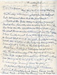 Letter, Merl Brainard to Virginia Brainard [October 11, 1949] by Merl Brainard
