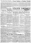 The Chronicle [November 24, 1939] by St. Cloud State University