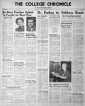The Chronicle [May 27, 1949] by St. Cloud State University