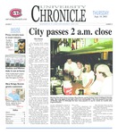 The Chronicle [September 18, 2003]