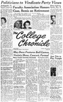 The Chronicle [May 13, 1958]