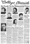 The Chronicle [October 7, 1958] by St. Cloud State University