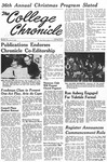 The Chronicle [December 9, 1958]