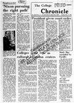 The Chronicle [November 11, 1969]