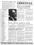 The Chronicle [October 13, 1972]