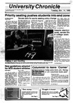 The Chronicle [November 14, 1989] by St. Cloud State University