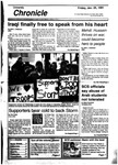 The Chronicle [January 25, 1991]