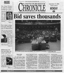 The Chronicle [September 25, 2000]