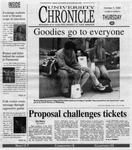 The Chronicle [October 5, 2000]