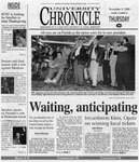 The Chronicle [November 9, 2000]