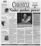 The Chronicle [February 1, 2001]