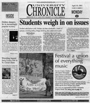 The Chronicle [April 30, 2001]