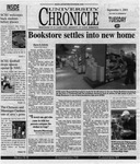 The Chronicle [September 4, 2001]
