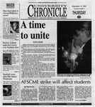 The Chronicle [September 13, 2001]