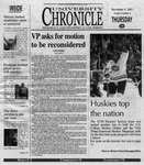 The Chronicle [November 8, 2001]