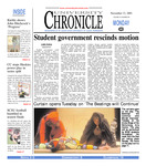 The Chronicle [November 12, 2001]