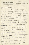 Letter, Sinclair Lewis to Claude Lewis [May 6, 1925]