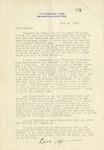 Letter, Sinclair Lewis to Claude Lewis [May 18, 1935]