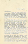 Letter, Sinclair Lewis to Edwin Lewis [July 12, 1921]