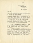 Letter, Sinclair Lewis to Edwin Lewis [May 15, 1925]