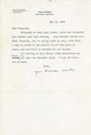 Letter, Sinclair Lewis to Virginia Lewis [May 14, 1933]