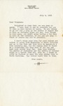 Letter, Sinclair Lewis to Virginia Lewis [July 8, 1935]