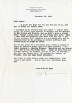 Letter, Sinclair Lewis to Virginia Lewis [December 29, 1943] by Sinclair Lewis