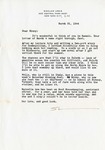 Letter, Sinclair Lewis to Virginia Lewis [March 31, 1944]