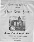 Commencement Program [Spring 1877] by St. Cloud State University