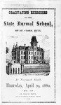 Commencement Program [Spring 1880] by St. Cloud State University