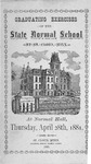Commencement Program [Spring 1881] by St. Cloud State University