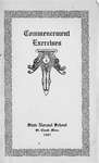 Commencement Program [Spring 1907] by St. Cloud State University