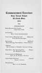 Commencement Program [Spring 1911] by St. Cloud State University