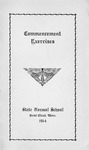 Commencement Program [Spring 1914] by St. Cloud State University
