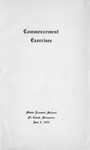 Commencement Program [Spring 1919]