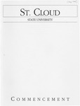 Commencement Program [Summer 1990] by St. Cloud State University