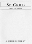 Commencement Program [Spring 1995] by St. Cloud State University