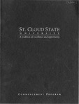Commencement Program [Undergraduate Spring 2001] by St. Cloud State University