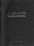 Commencement Program [Undergraduate Fall 2001] by St. Cloud State University