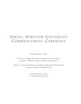 Commencement Program [Spring 2010] by St. Cloud State University