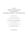 Commencement Program [Spring 2022]