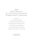 Commencement Program [Spring 2023] by St. Cloud State University