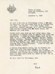 Letter, Sinclair Lewis to Ida Compton [December 5, 1949] by Sinclair Lewis
