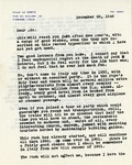 Letter, Sinclair Lewis to Ida Compton [December 28, 1949] by Sinclair Lewis