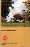 Graduate Course Catalog [1983/85] by St. Cloud State University
